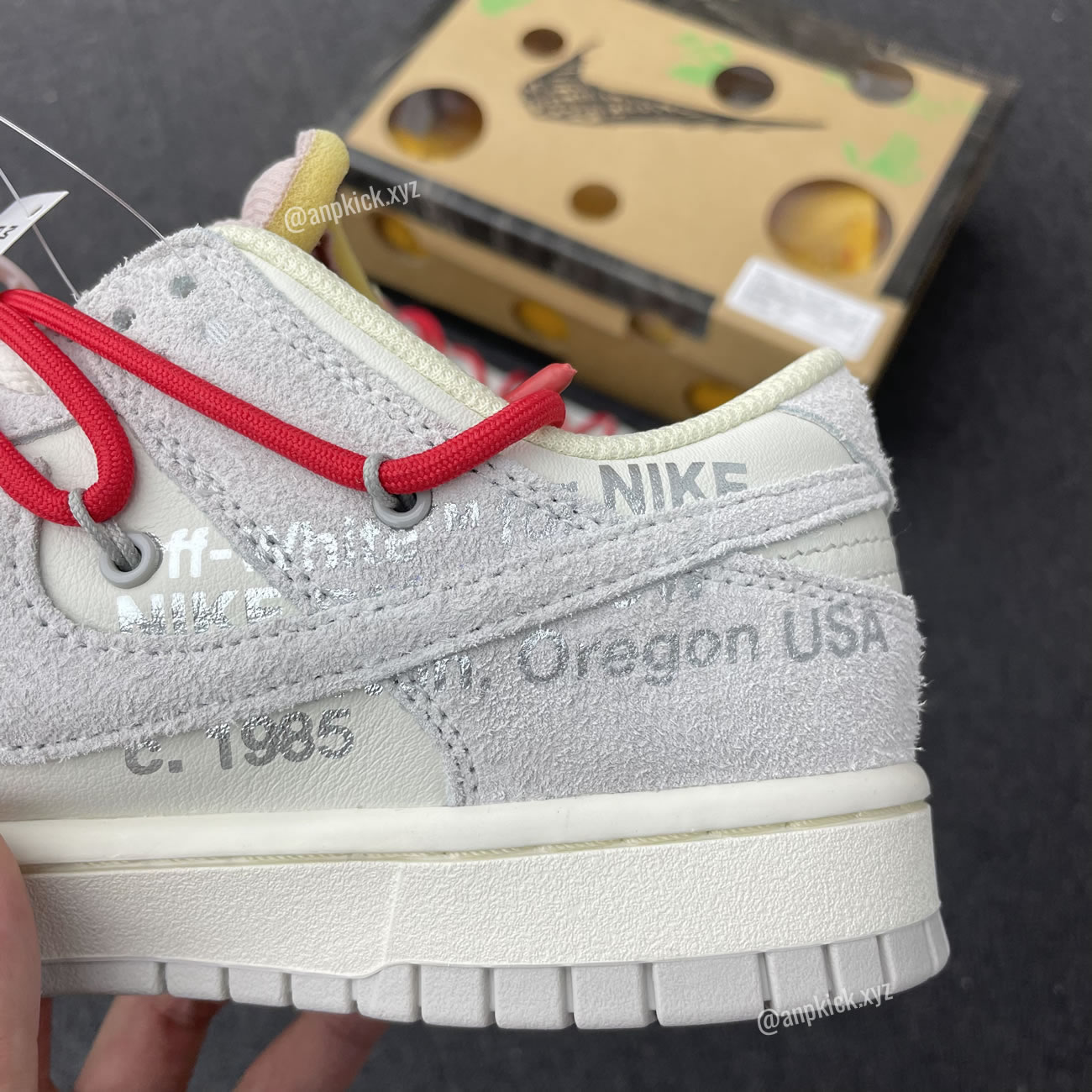 Off White Nike Sb Dunk Low Lot 33 Of 50 Sail Neutral Grey Chile Red Anpkick Dj0950 118 (7) - newkick.cc