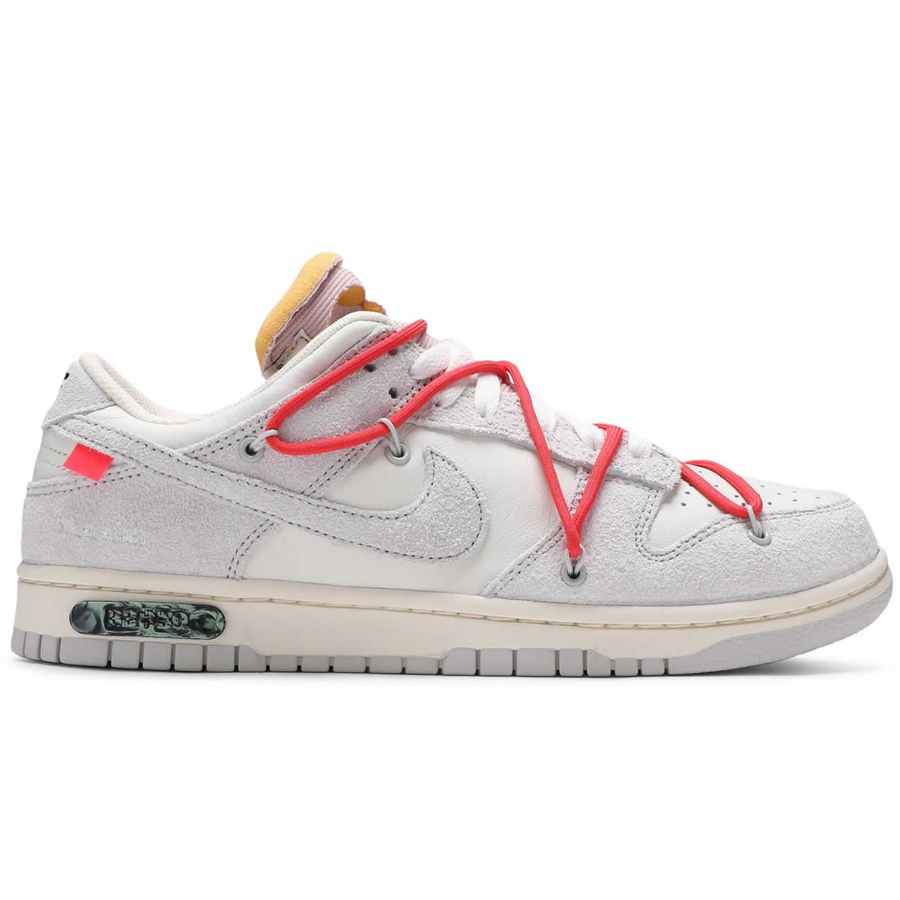 Off White Nike Sb Dunk Low Lot 33 Of 50 Sail Neutral Grey Chile Red Dj0950 118 (2) - newkick.cc