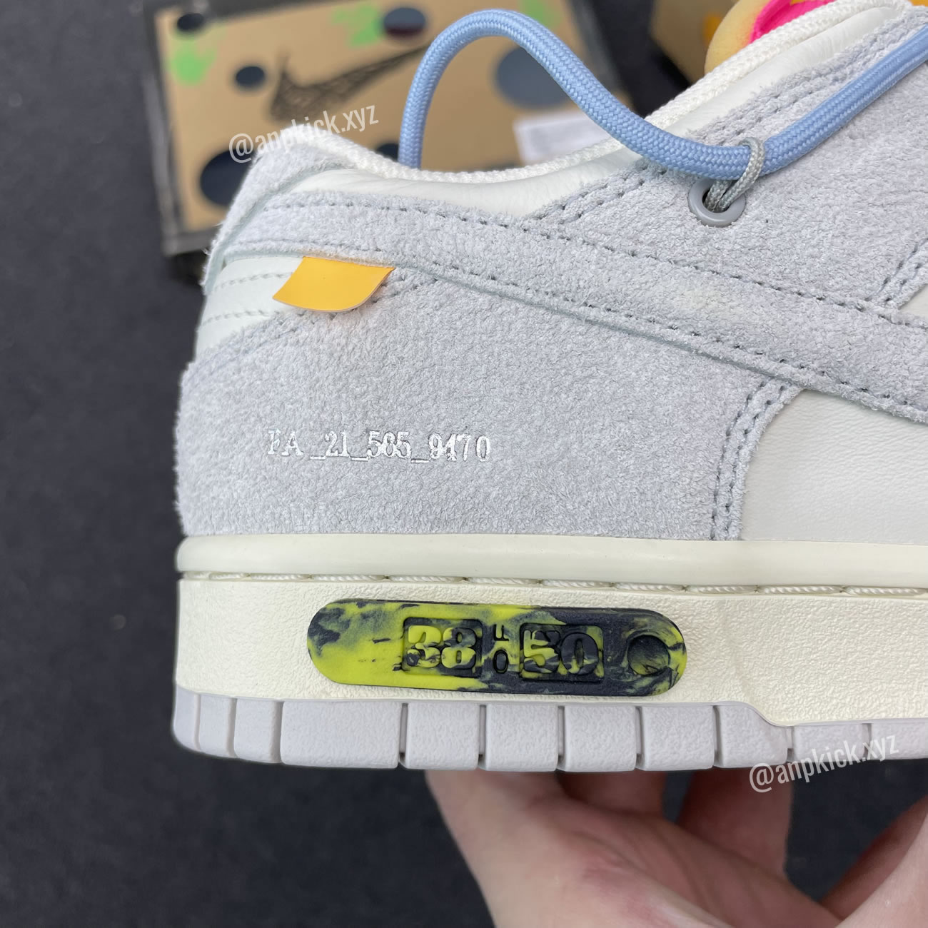 Off White Nike Sb Dunk Low Lot 38 Of 50 Sail Neutral Grey Psychic Blue Anpkick Dj0950 113 (3) - newkick.cc