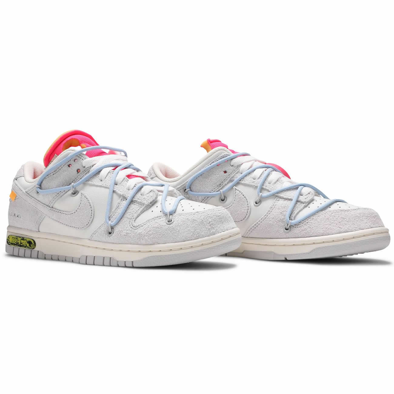 Off White Nike Sb Dunk Low Lot 38 Of 50 Sail Neutral Grey Psychic Blue Dj0950 113 (3) - newkick.cc