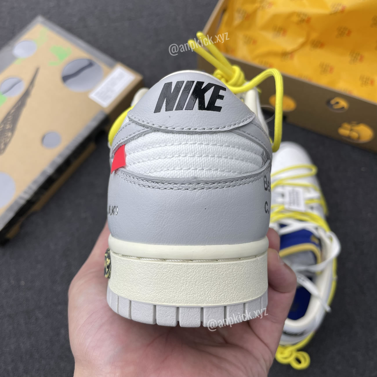 Off White Nike Sb Dunk Low The 27 Of 50 Sail Neutral Grey Dm1602 120 (7) - newkick.cc