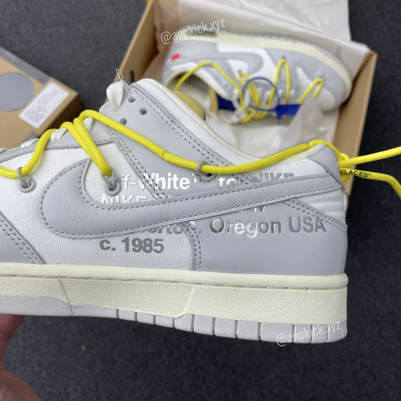 Off White Nike Sb Dunk Low The 27 Of 50 Sail Neutral Grey Dm1602 120 (8) - newkick.cc