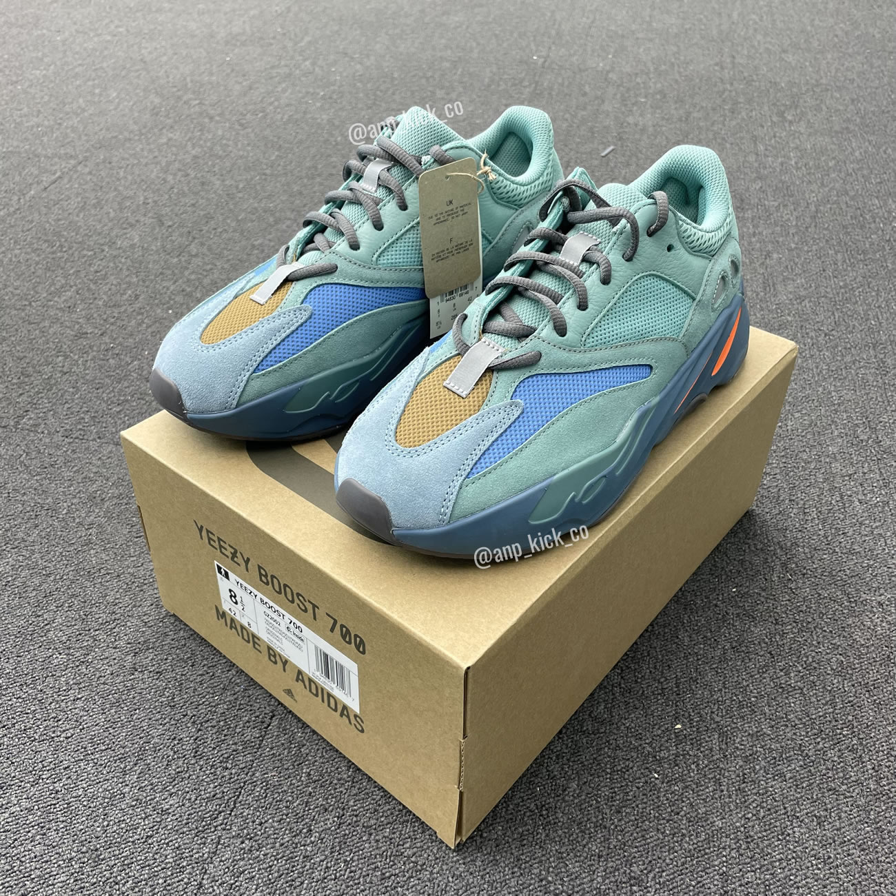 Adidas Yeezy Boost 700 Sea Blue Orange Anpkick Gz2002 (1) - newkick.cc