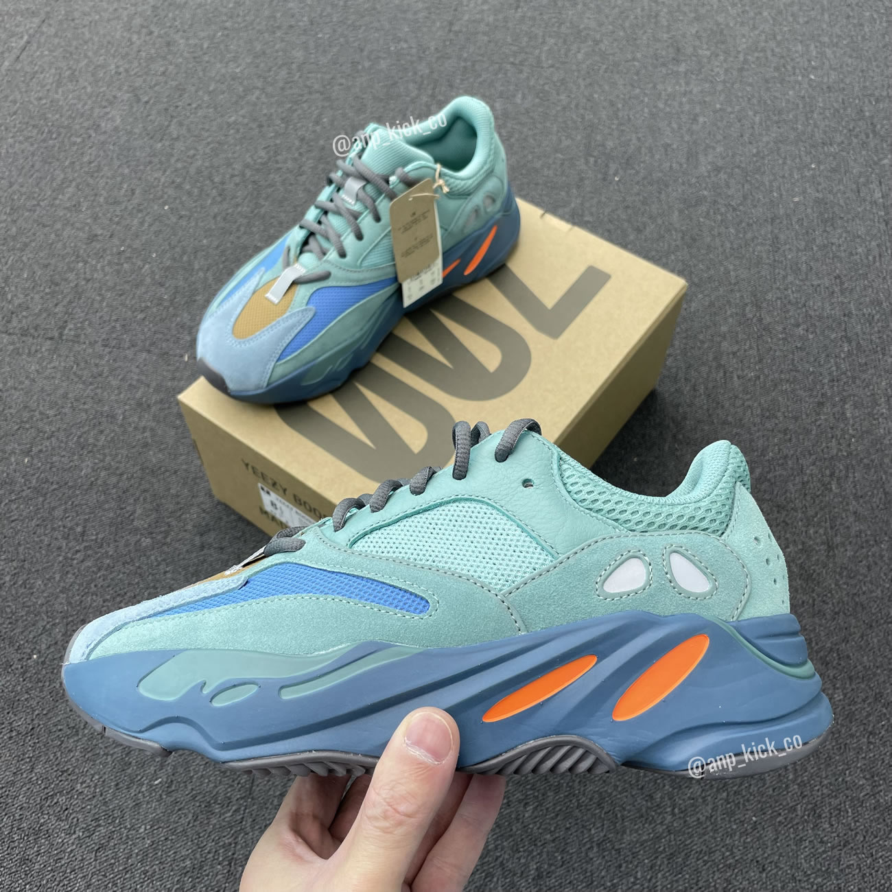 Adidas Yeezy Boost 700 Sea Blue Orange Anpkick Gz2002 (2) - newkick.cc