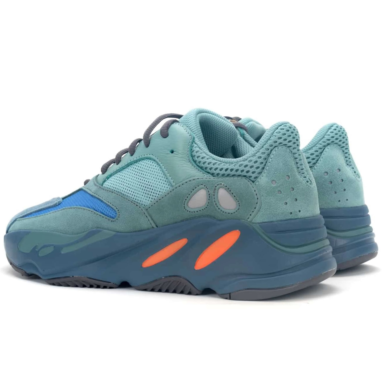 Adidas Yeezy Boost 700 Sea Blue Orange Gz2002 (5) - newkick.cc