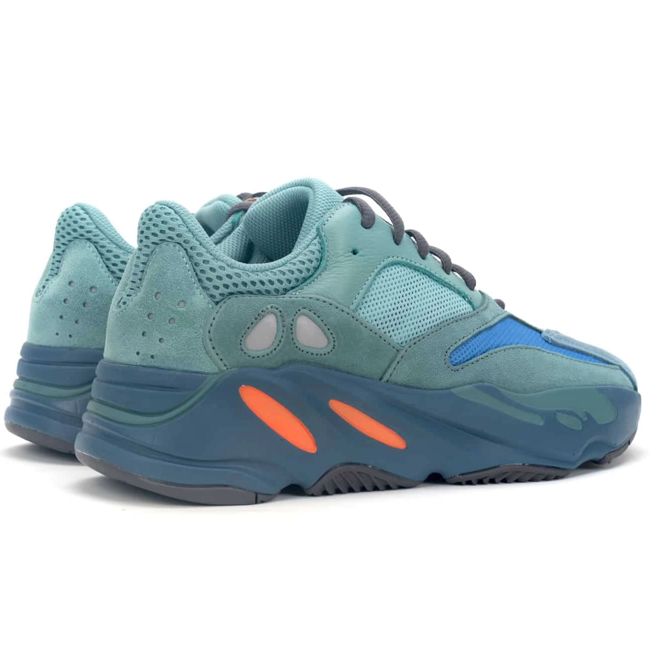 Adidas Yeezy Boost 700 Sea Blue Orange Gz2002 (6) - newkick.cc