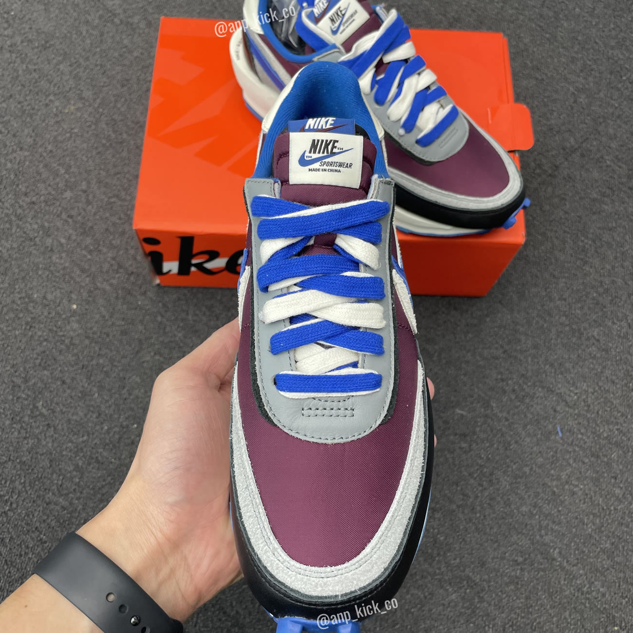 Sacai Undercover Nike Ldwaffle Night Maroon Team Royal Anpkick Dj4877 600 (2) - newkick.cc