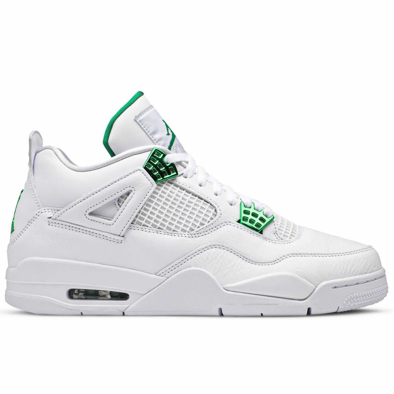 Air Jordan 4 Retro Metallic Green Ct8527 113 (2) - newkick.cc