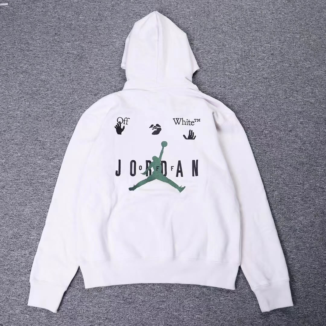 Off White Jordan Hoodie Anpkick White (3) - newkick.cc