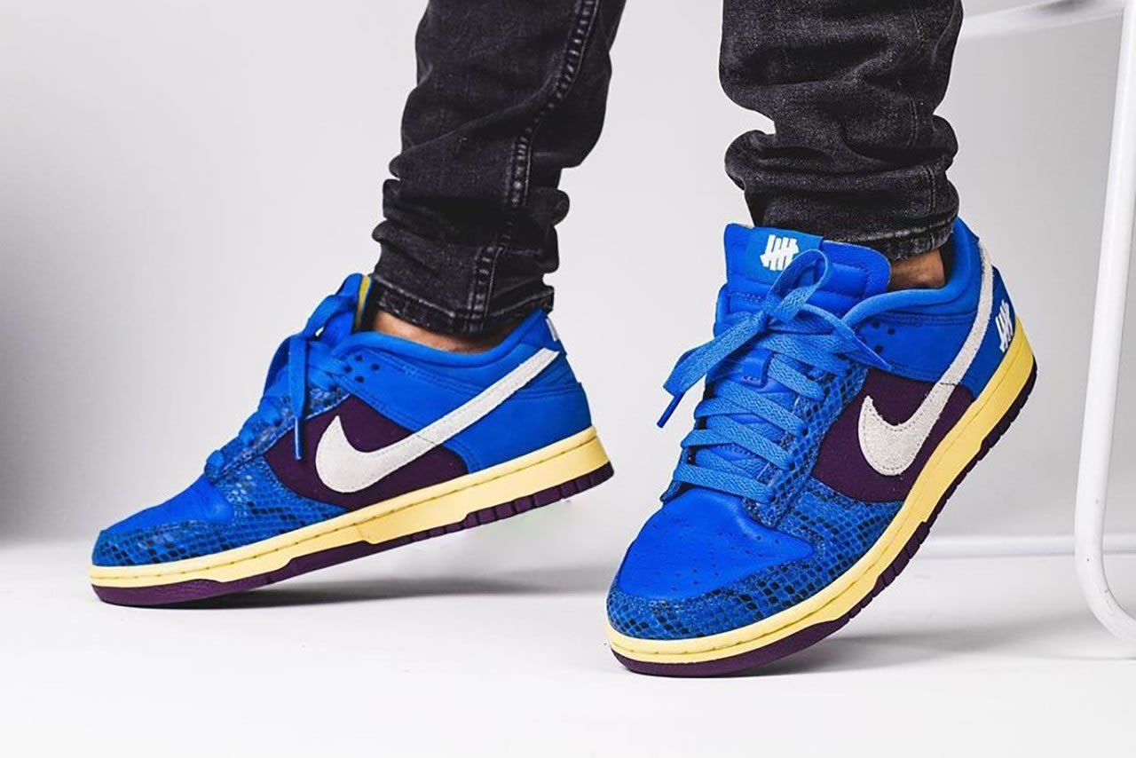 Nike Dunk Low Undefeated 5 On It Dunk Vs Af1 Dh6508 400 On Feet (2) - newkick.cc