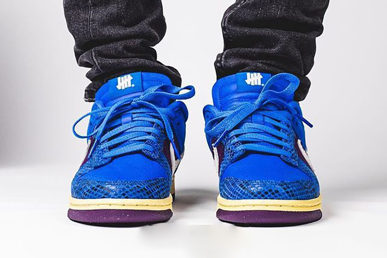 Nike Dunk Low Undefeated 5 On It Dunk Vs Af1 Dh6508 400 On Feet (3) - newkick.cc