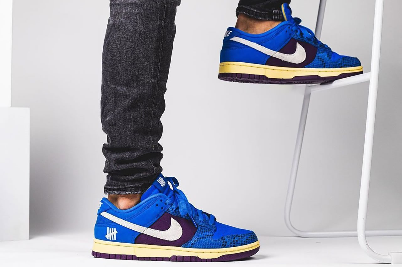 Nike Dunk Low Undefeated 5 On It Dunk Vs Af1 Dh6508 400 On Feet (5) - newkick.cc