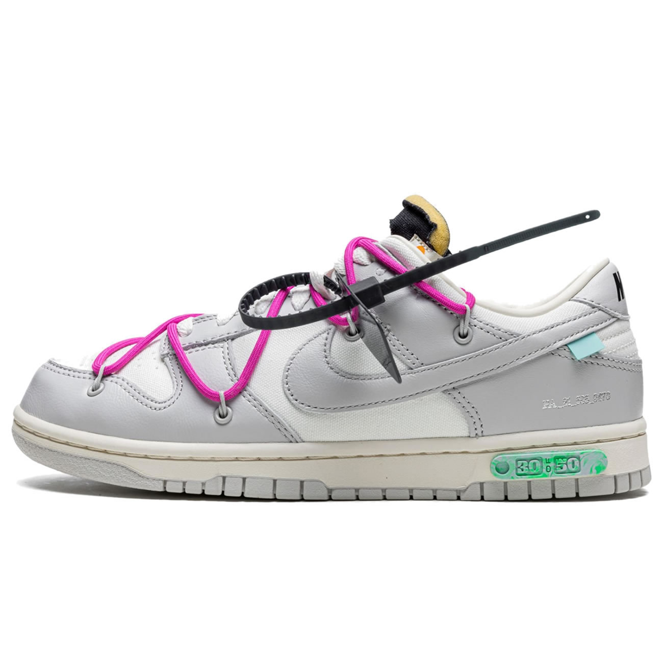 Off White Nike Sb Dunk Low Lot 30 Of 50 Sail Neutral Grey Pink Dm1602 122 (1) - newkick.cc