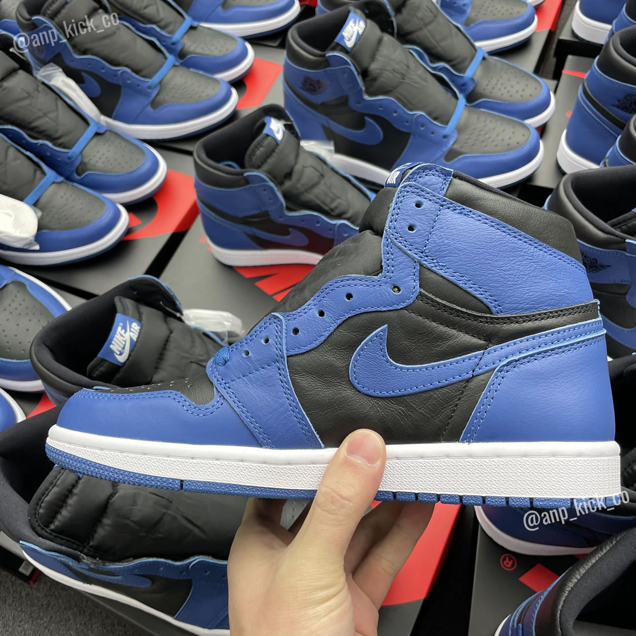 Air Jordan 1 Retro High Og Anpkick Dark Marina Blue 555088 404 (1) - newkick.cc