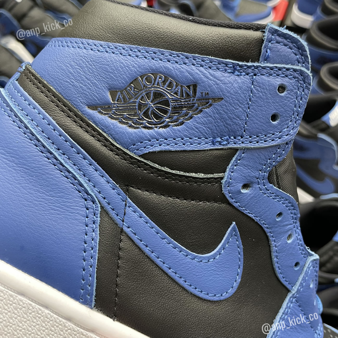 Air Jordan 1 Retro High Og Anpkick Dark Marina Blue 555088 404 (4) - newkick.cc