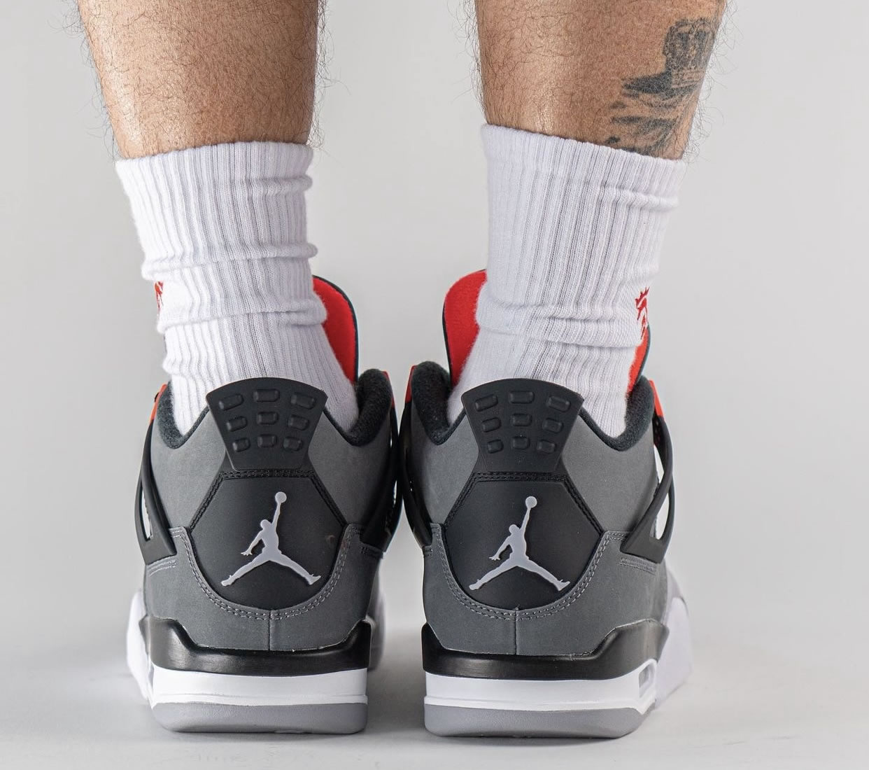 Air Jordan 4 Infrared 23 Dh6927 061 On Feet (6) - newkick.cc