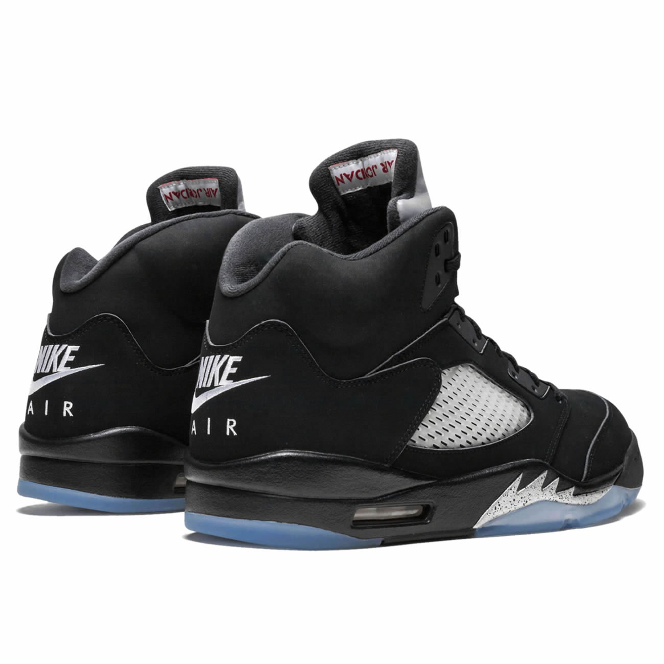 Air Jordan 5 Retro Og Black Metrallic 845035 003 (4) - newkick.cc