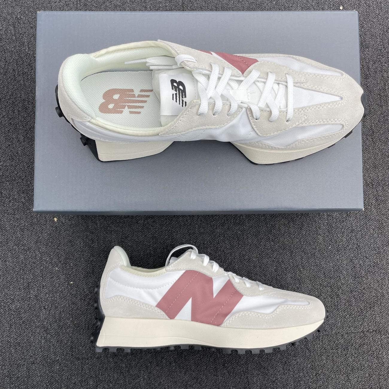 New Balance 327 Low Top Trainers Sneakers Ws327cd (1) - newkick.cc