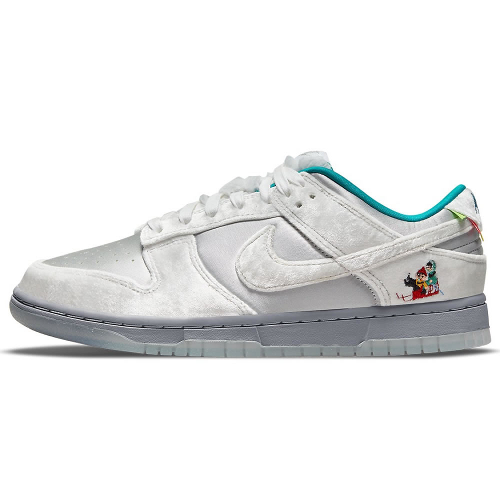 Nike Dunk Low Ice White Silver Blue Do2326 001 (1) - newkick.cc