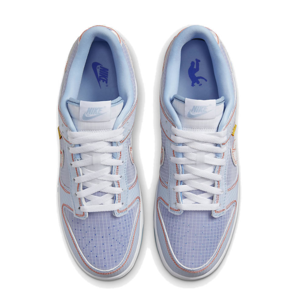 Union Los Angeles Nike Dunk Low Hyper Royal Psychic Blue Dj9649 400 (4) - newkick.cc