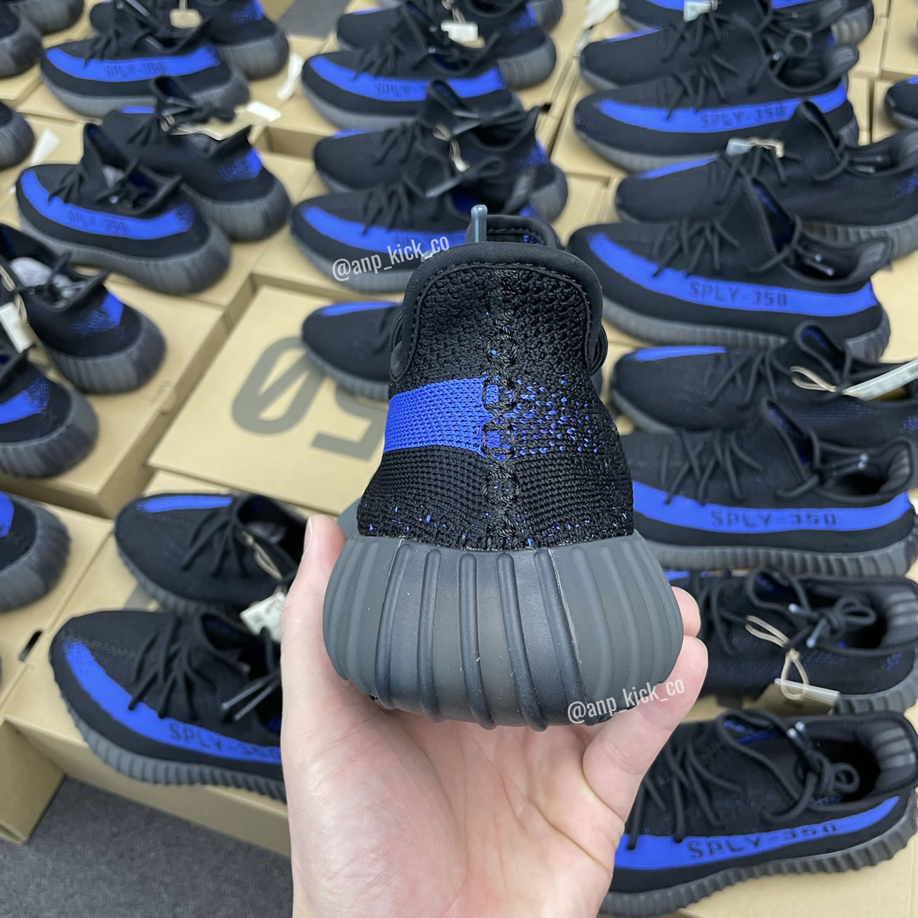 Adidas Yeezy Boost 350 V2 Dazzling Blue Anpkick Gy7164 (2) - newkick.cc