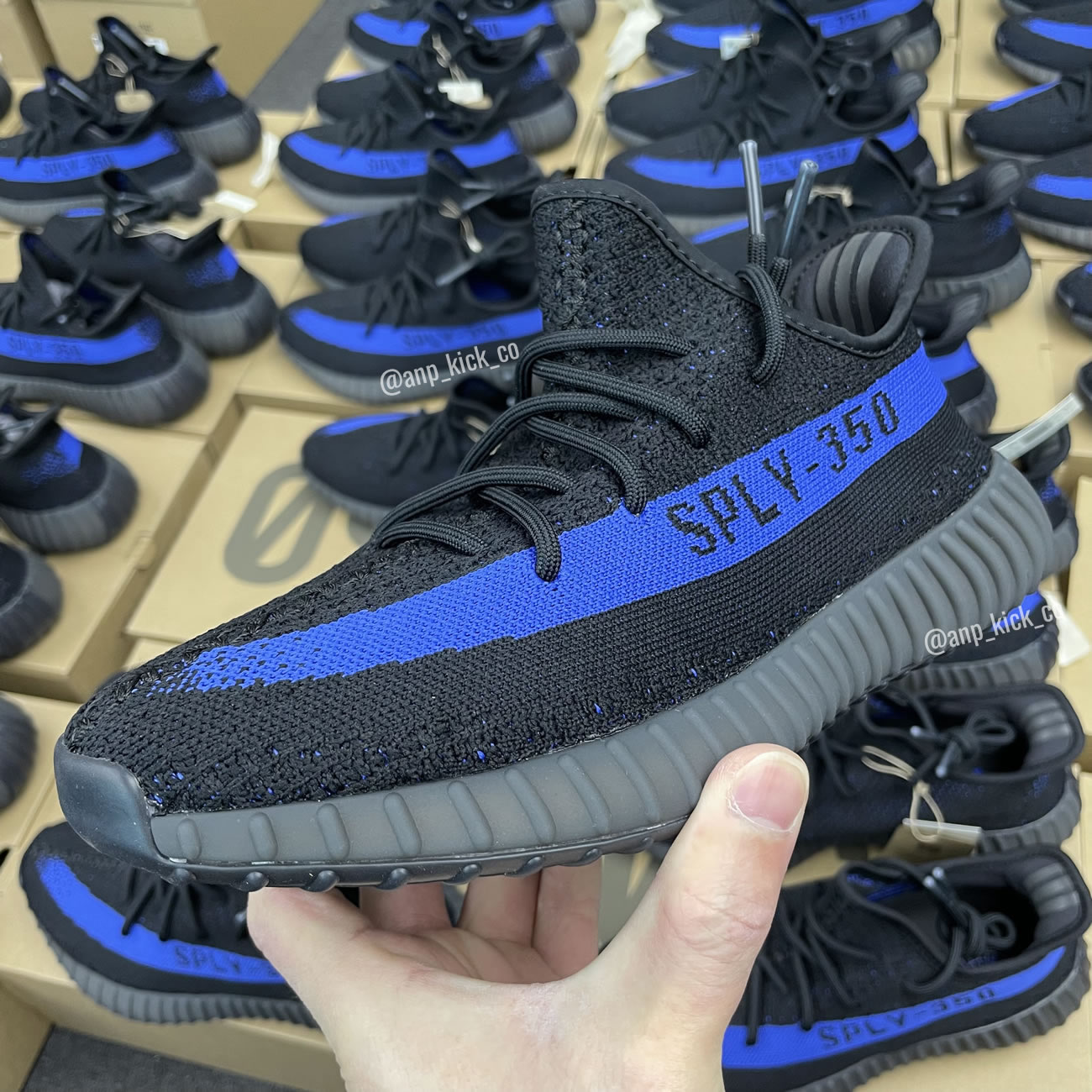 Adidas Yeezy Boost 350 V2 Dazzling Blue Anpkick Gy7164 (6) - newkick.cc