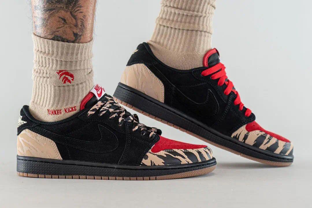 Solefly Air Jordan 1 Low Carnivore Dn3400 001 On Feet (3) - newkick.cc