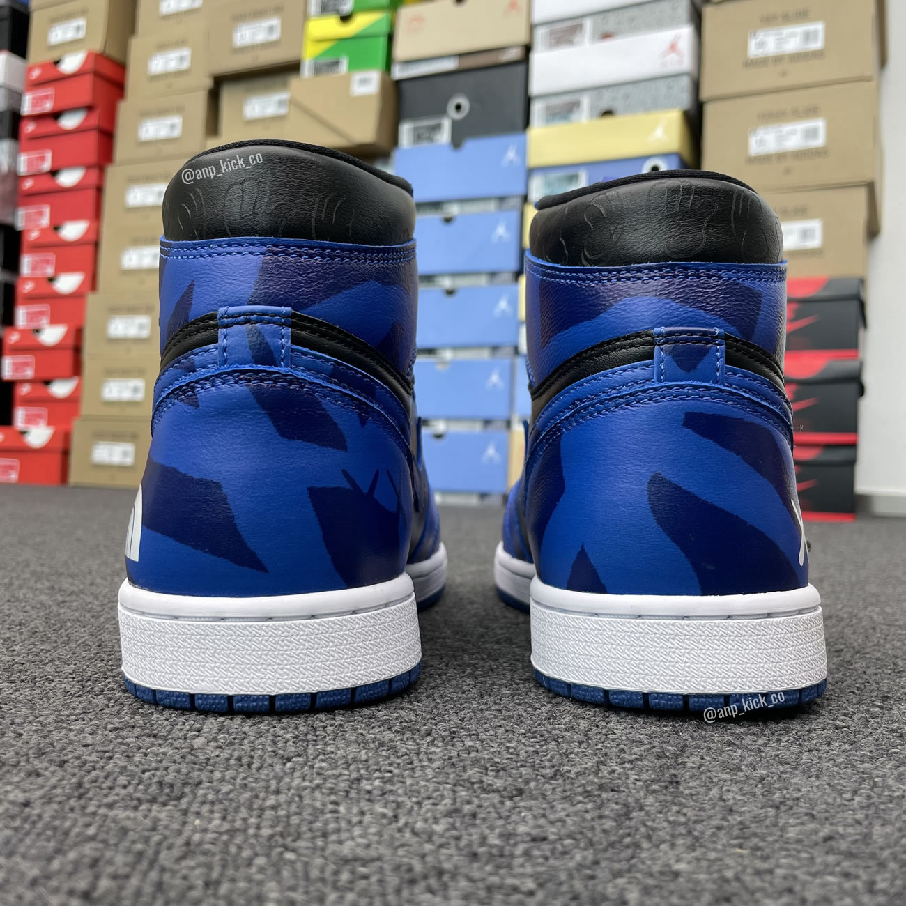 The North Face Kaws Air Jordan 1 Retro High Shoes Anpkick Custom Making (13) - newkick.cc