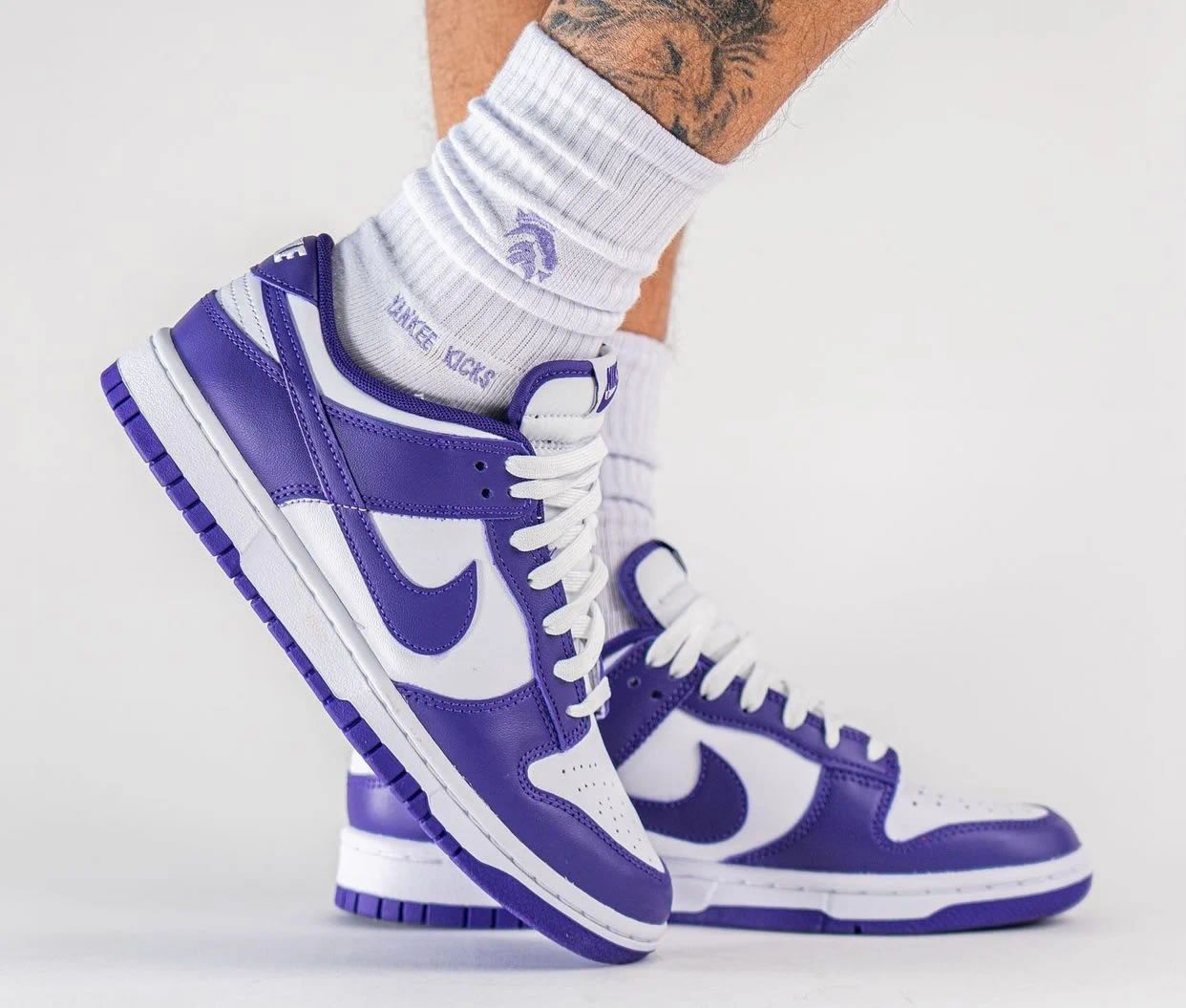 Nike Dunk Low Court Purple Dd1391 104 On Feet (1) - newkick.cc