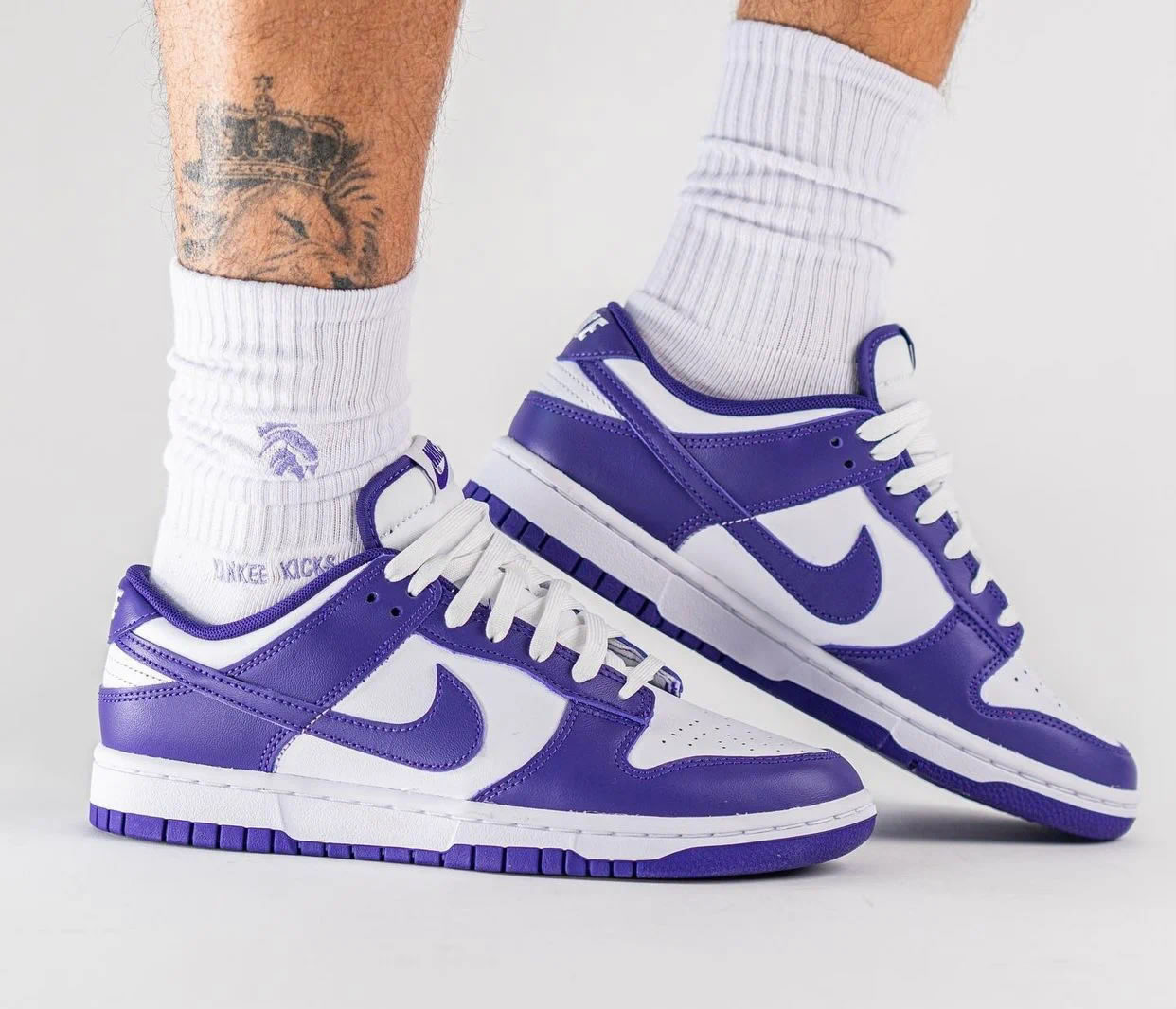 Nike Dunk Low Court Purple Dd1391 104 On Feet (2) - newkick.cc