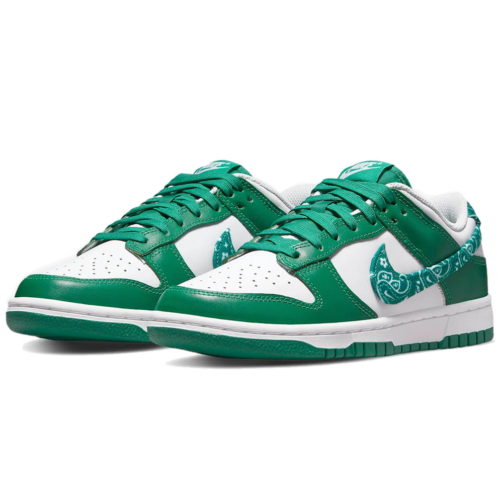 Nike Dunk Low Green Paisley Dh4401 102 (3) - newkick.cc