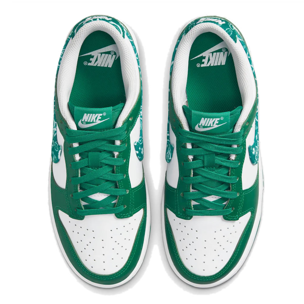 Nike Dunk Low Green Paisley Dh4401 102 (4) - newkick.cc