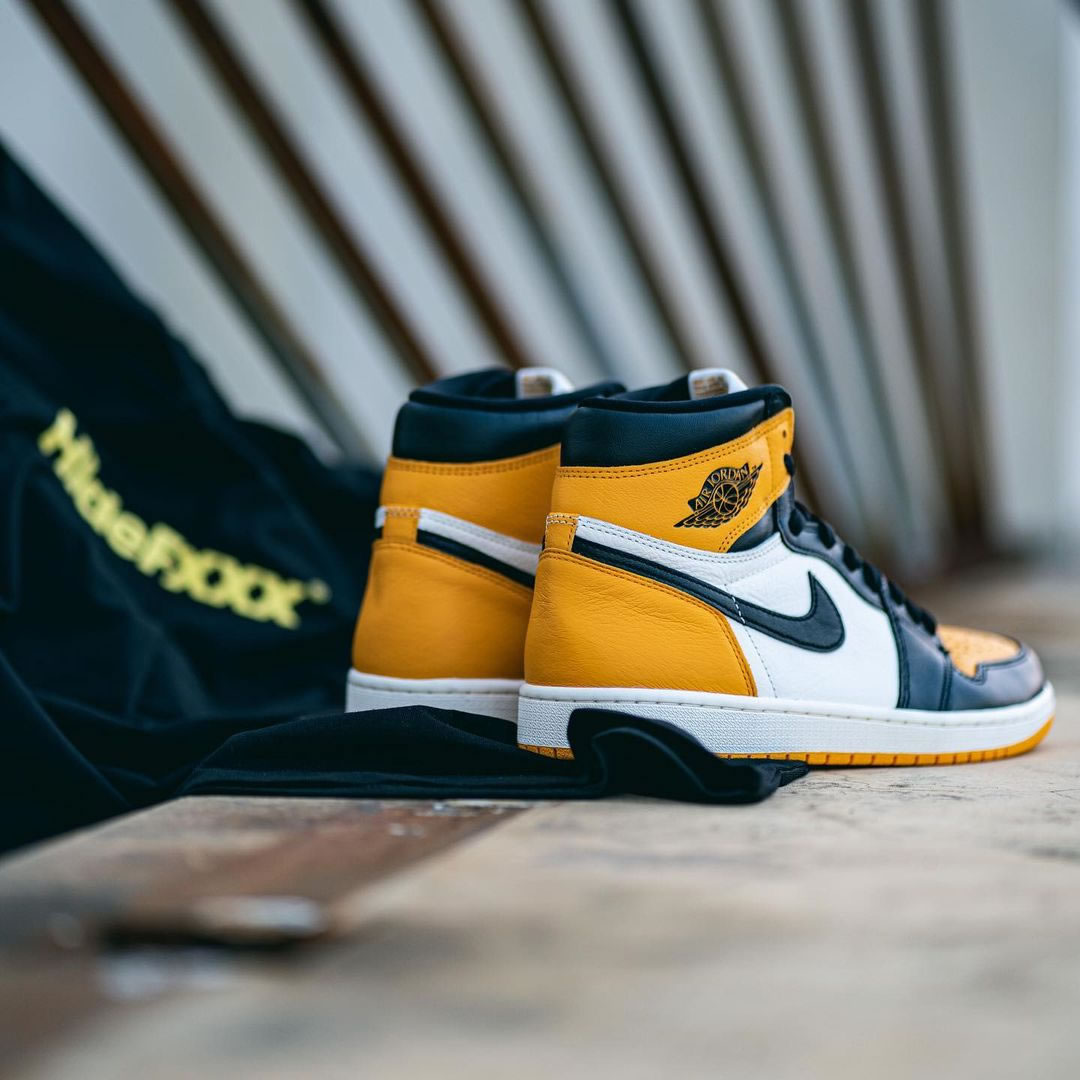 Air Jordan 1 Retro High Og Yellow Toe 555088 711 (7) - newkick.cc