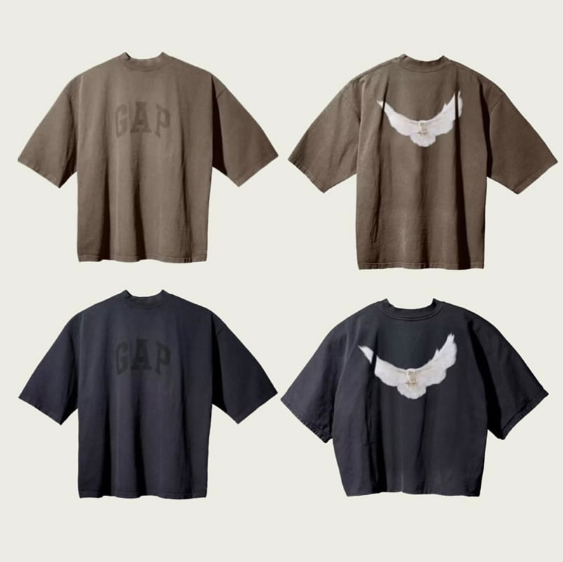 Yeezy Gap Balen Ciaga Tee Tshirt (1) - newkick.cc