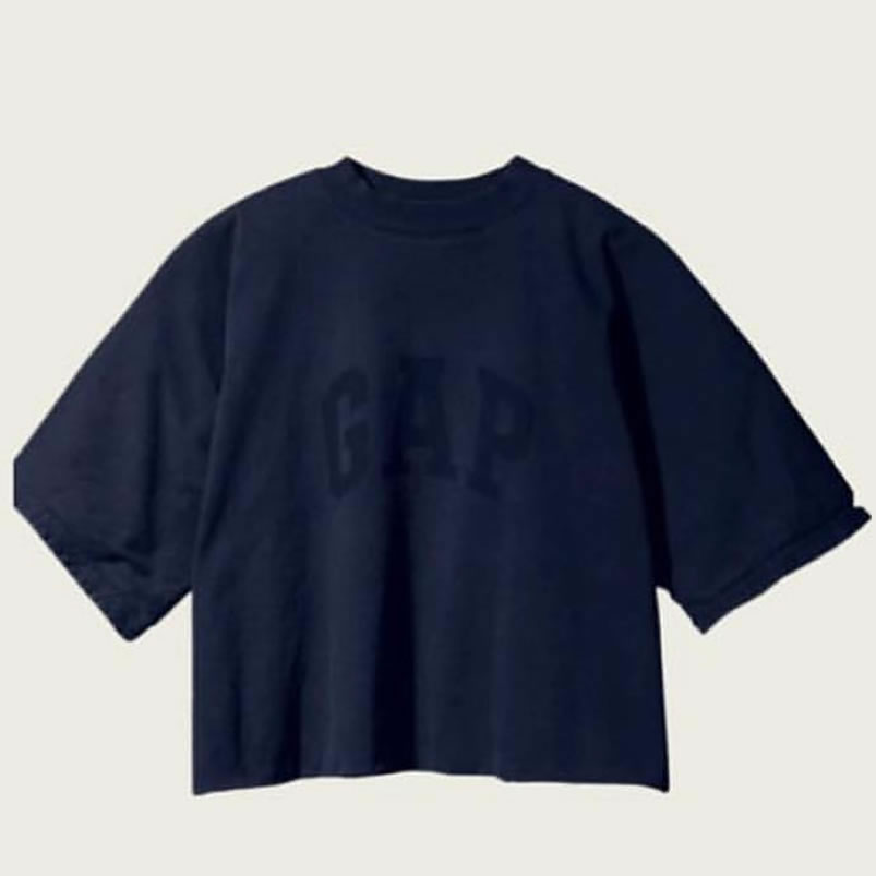 Yeezy Gap Balen Ciaga Tee Tshirt Blue 2 - newkick.cc