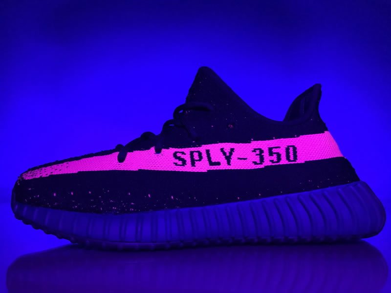 Adidas Yeezy Boost 350 V2 'Black/Red Striped' BY9612