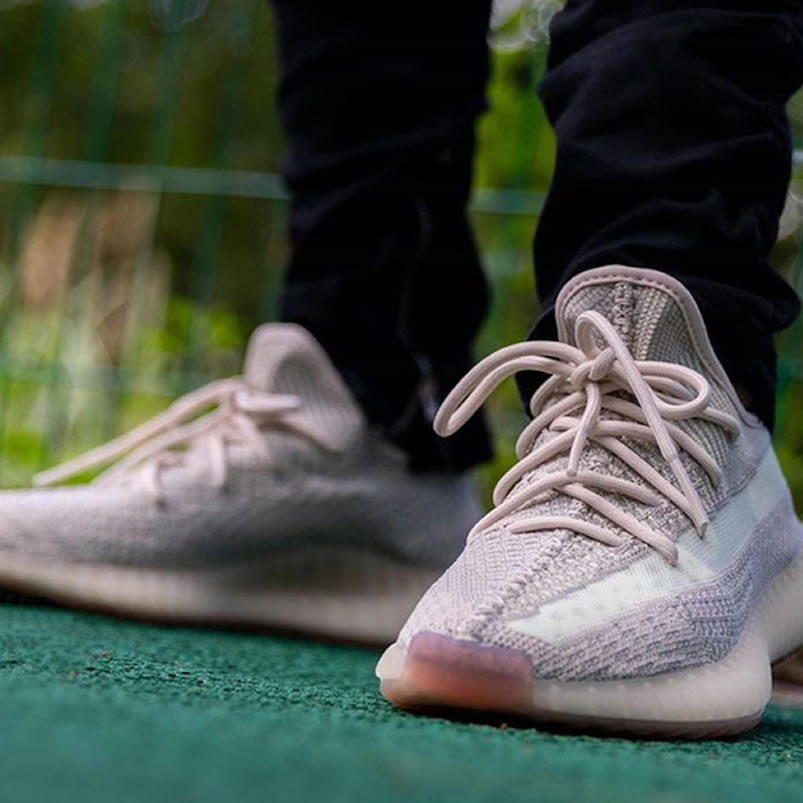 Adidas Yeezy Boost 350 V2 Citrin Non Reflective On Feet Release Date Fw3042 (3) - newkick.cc