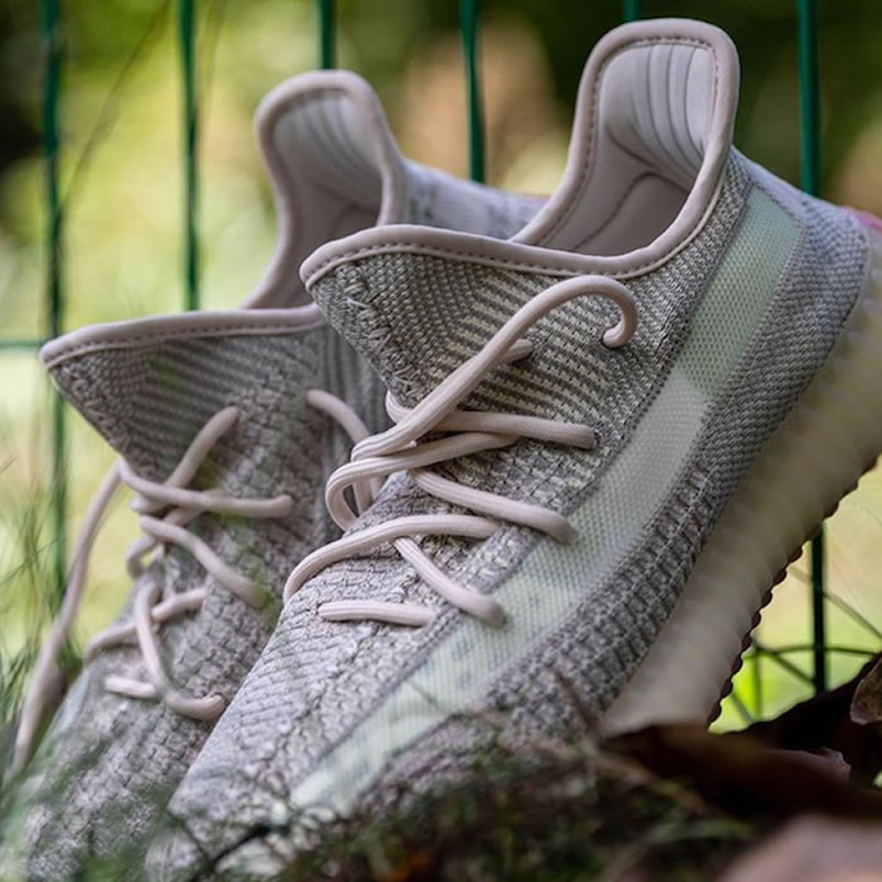 Adidas Yeezy Boost 350 V2 Citrin Non Reflective On Feet Release Date Fw3042 (5) - newkick.cc