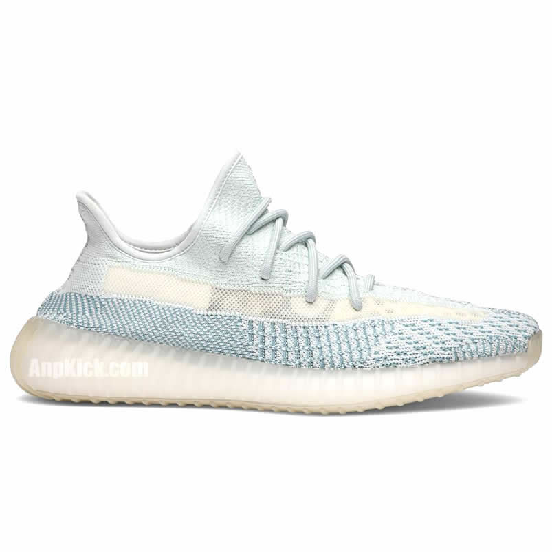 Adidas Yeezy Boost 350 V2 Cloud White Non Reflective Fw3043 (2) - newkick.cc