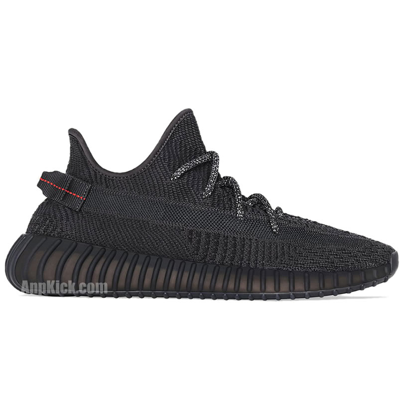 Adidas Yeezy Boost 350 V2 Black Non Refective Fu9013 (2) - newkick.cc