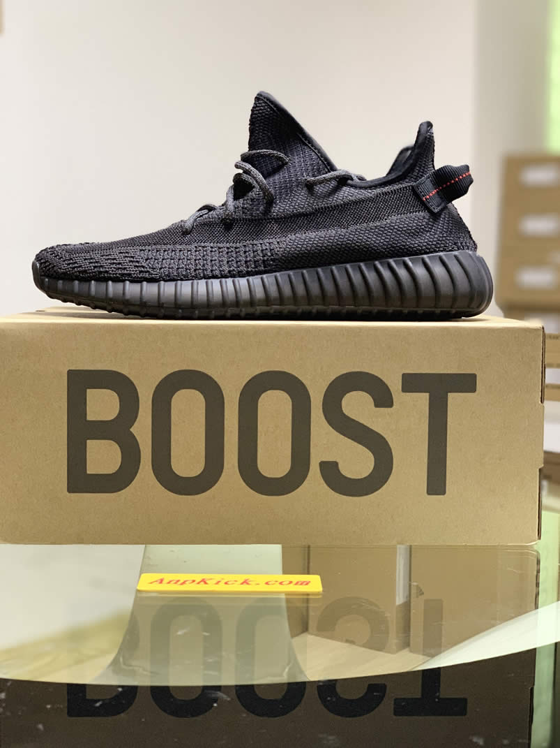 Adidas Yeezy Boost 350 V2 Static Black Non Refective Fu9013 (10) - newkick.cc