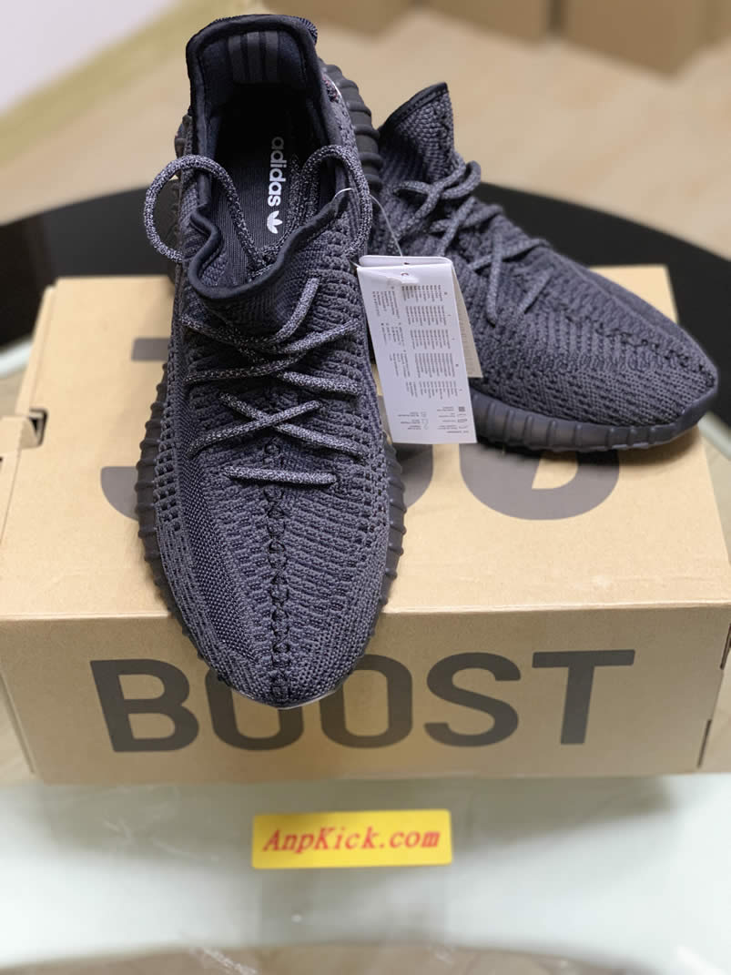 Adidas Yeezy Boost 350 V2 Static Black Non Refective Fu9013 (17) - newkick.cc