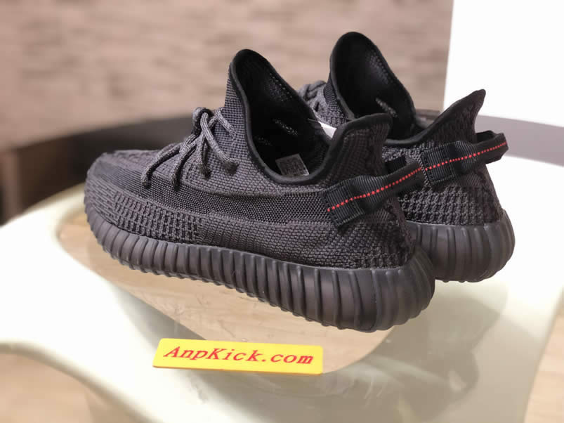 Adidas Yeezy Boost 350 V2 Static Black Non Refective Fu9013 (2) - newkick.cc