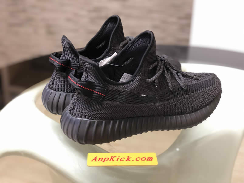 Adidas Yeezy Boost 350 V2 Static Black Non Refective Fu9013 (4) - newkick.cc