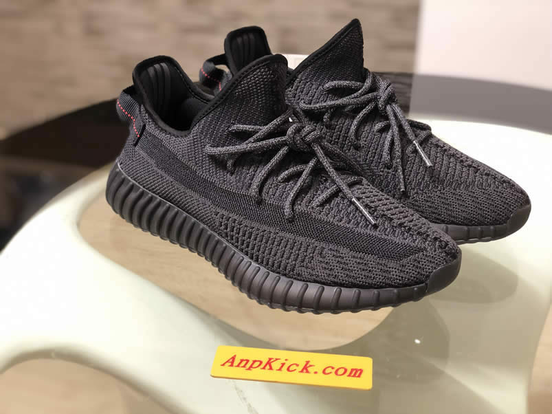 Adidas Yeezy Boost 350 V2 Static Black Non Refective Fu9013 (6) - newkick.cc