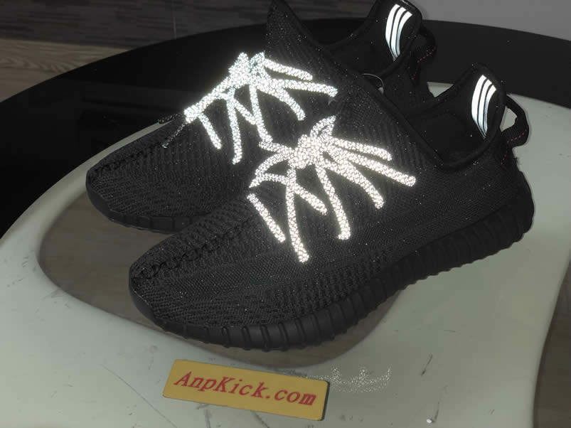 Adidas Yeezy Boost 350 V2 Static Black Non Refective Fu9013 (9) - newkick.cc