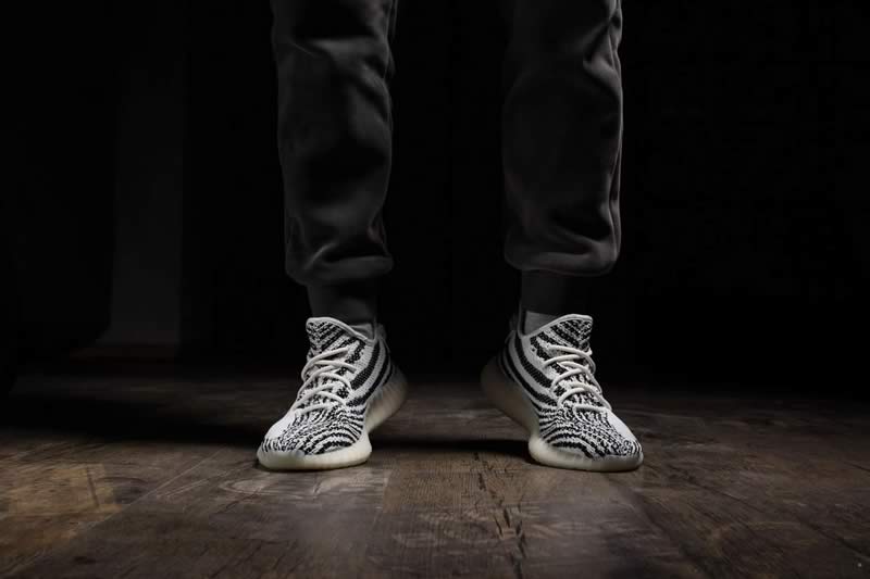 Adidas Yeezy Boost 350 V2 Zebra Cp9654 On Feet Outfit 2018 Release Date (1) - newkick.cc