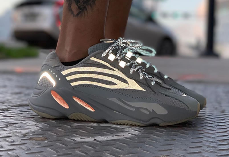 Adidas Yeezy Boost 700 V2 Inertia On Feet Outfits Fw2549 (5) - newkick.cc