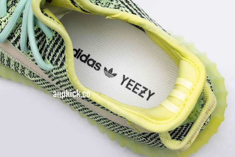 Adidas Yeezy Boost 350 V2 Yeezreel Reflective Green Black Release Date Fw4130 (9) - newkick.cc