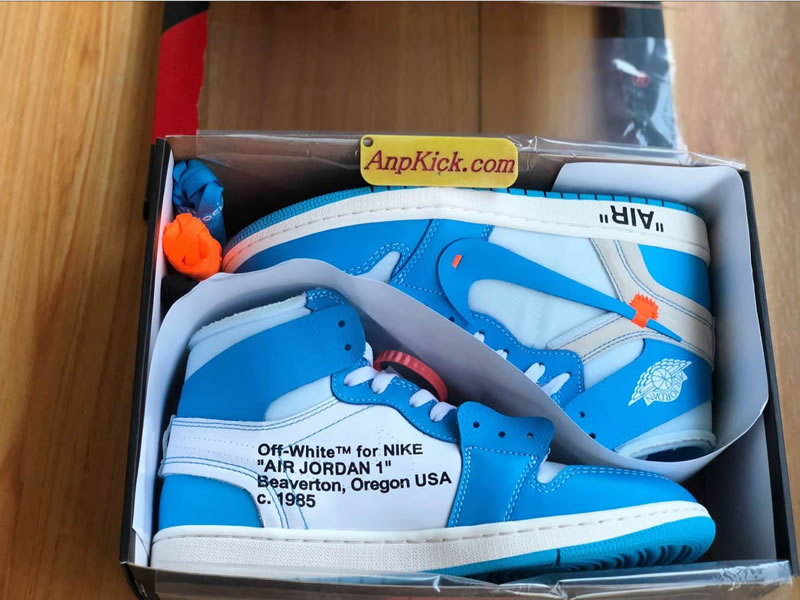 Off-White x Air Jordan 1 'UNC' OW Release For Sale AQ0818-148